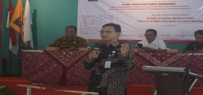 Cabdin V Jateng Luncurkan Aplikasi Praktis Berdaya