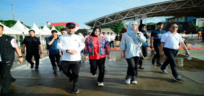 KKSS Gelar Layanan Kesehatan Gratis Dan Pasar Sembako Murah Di Makassar