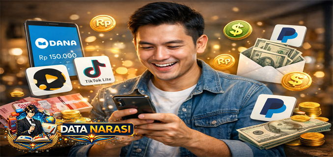 5 Aplikasi Ini Bisa Hasilkan Saldo DANA Dan Dollar Di Januari 2026